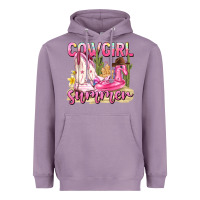 Lavender cowgirl summer Heavyweight Hoodie - texasbilliewilder
