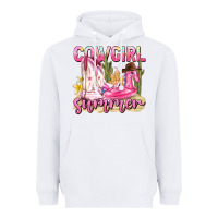 White cowgirl summer Heavyweight Hoodie - texasbilliewilder