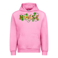 Fuchsia Pink st patricks day nurse Urban Hoodie - BarkalooDesign