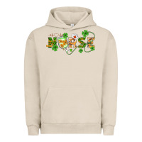 Pigment French Oak st patricks day nurse Urban Hoodie - BarkalooDesign