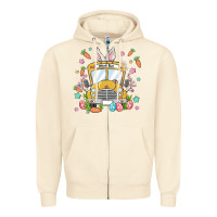 Sandshell easter school bus Zipper Hoodie - MaliasSmallBusiness