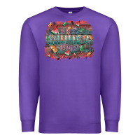 Purple sweet summer time Premium Sweatshirt - SublimationCraftShop