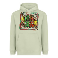 Matcha softball nana with leopard Heavyweight Hoodie - Zillion Design Studio