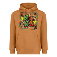 Meerkat softball nana with leopard Heavyweight Hoodie - Zillion Design Studio