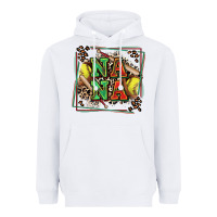 White softball nana with leopard Heavyweight Hoodie - Zillion Design Studio