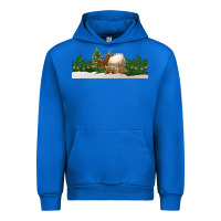 Cobalt Christmas cookie jar Urban Hoodie - Jasminsmagicworld