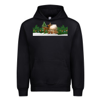 Foreset Green Christmas cookie jar Urban Hoodie - Jasminsmagicworld