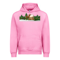 Fuchsia Pink Christmas cookie jar Urban Hoodie - Jasminsmagicworld