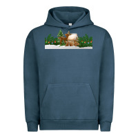 Pigment Midnight Navy Christmas cookie jar Urban Hoodie - Jasminsmagicworld