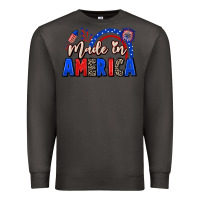 Smoke Made in America 4th of july Premium Sweatshirt - CowGirlArtShop