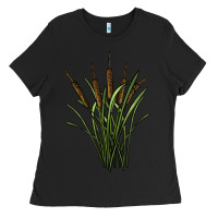 Black reeds Ladies Tee - BarkalooDesign