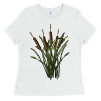 White reeds Ladies Tee - BarkalooDesign