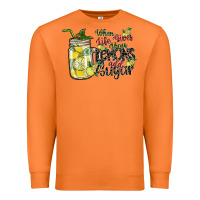 Carrot when life gives you lemons add sugar Premium Sweatshirt - SublimationCraftShop