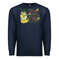 Navy when life gives you lemons add sugar Premium Sweatshirt - SublimationCraftShop