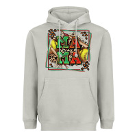 Moon Dust softball mama with leopard Heavyweight Hoodie - Zillion Design Studio