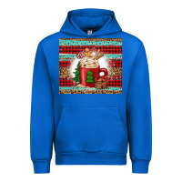 Cobalt Christmas coffee Urban Hoodie - Jasminsmagicworld