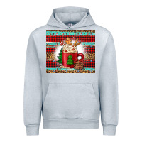Heather Grey Christmas coffee Urban Hoodie - Jasminsmagicworld