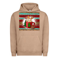 Pigment Burro Christmas coffee Urban Hoodie - Jasminsmagicworld