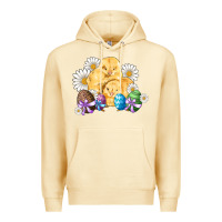 Pina Colada chicks eggs daisy easter Premium Hoodie - Artiststas