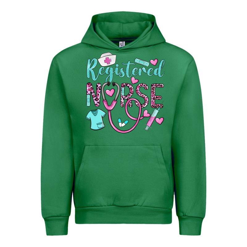 Registered Nurse Rn Urban Hoodie by BarkalooDesign | Teevron
