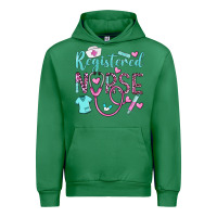 Emerald registered nurse rn Urban Hoodie - BarkalooDesign