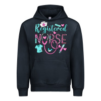 Navy registered nurse rn Urban Hoodie - BarkalooDesign