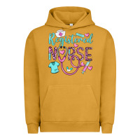 Pigment Peanut Butter registered nurse rn Urban Hoodie - BarkalooDesign