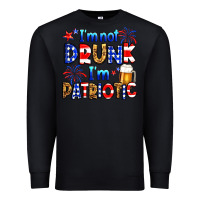 Black I'm not drunk I'm patriotic Premium Sweatshirt - Neo Western