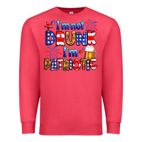 Cardinal I'm not drunk I'm patriotic Premium Sweatshirt - Neo Western
