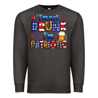 Smoke I'm not drunk I'm patriotic Premium Sweatshirt - Neo Western