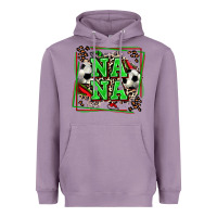 Lavender soccer nana with leopard Heavyweight Hoodie - Zillion Design Studio