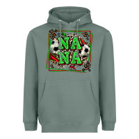 Sage soccer nana with leopard Heavyweight Hoodie - Zillion Design Studio
