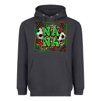 Smoke soccer nana with leopard Heavyweight Hoodie - Zillion Design Studio