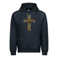 Navy cross with thorn Urban Hoodie - BarkalooDesign