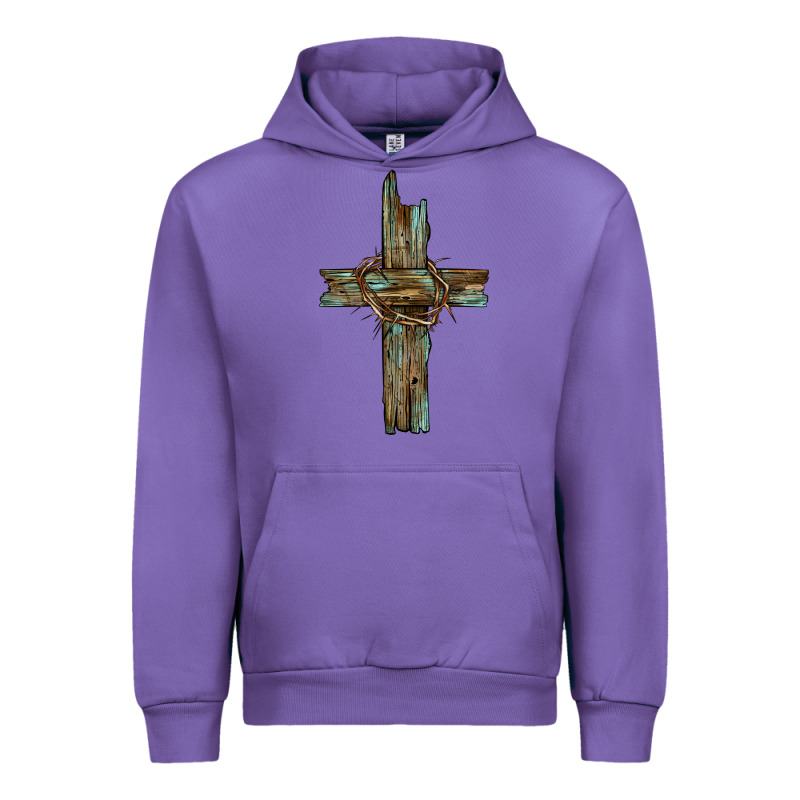 Cross With Thorn Urban Hoodie by BarkalooDesign | Teevron