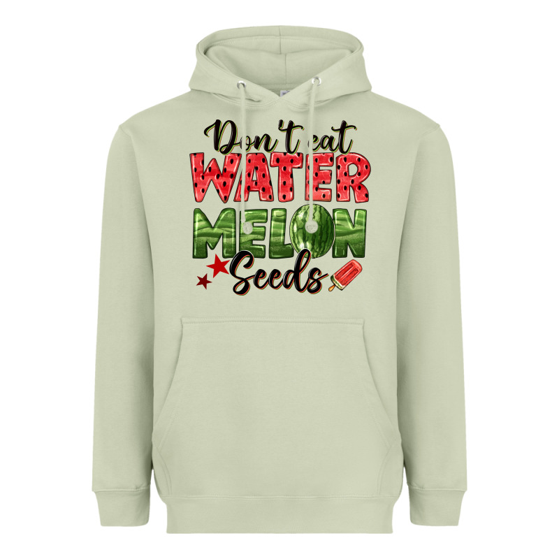 Dont Eat Watermelon Seeds Heavyweight Hoodie by texasbilliewilder | Teevron