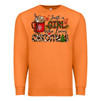 Carrot just a girl who loves christmas Premium Sweatshirt - CowhideDigitalArt