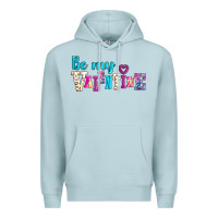 Blue Mist be my valentine Premium Hoodie - AdoDesignShop