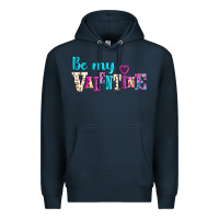Navy be my valentine Premium Hoodie - AdoDesignShop