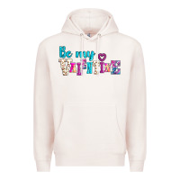 Pale Pink be my valentine Premium Hoodie - AdoDesignShop