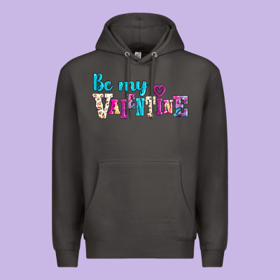 Be My Valentine Premium Hoodie Designed By Adodesignshop