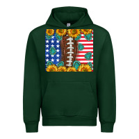 Forest Green American football and america Urban Hoodie - NancyCooperArtShop