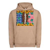 Pigment Burro American football and america Urban Hoodie - NancyCooperArtShop