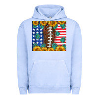 Pigment Grape Ice American football and america Urban Hoodie - NancyCooperArtShop