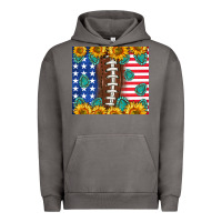 Pigment Tornado American football and america Urban Hoodie - NancyCooperArtShop