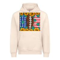 Sandshell American football and america Urban Hoodie - NancyCooperArtShop