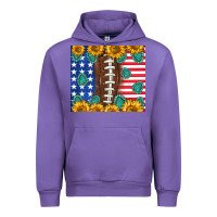 Tulip American football and america Urban Hoodie - NancyCooperArtShop