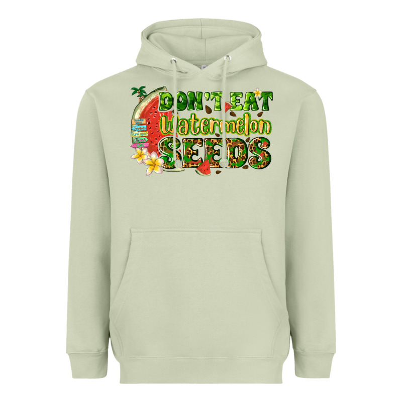 Dont Eat Watermelon Seeds With Summer Heavyweight Hoodie by texasbilliewilder | Teevron