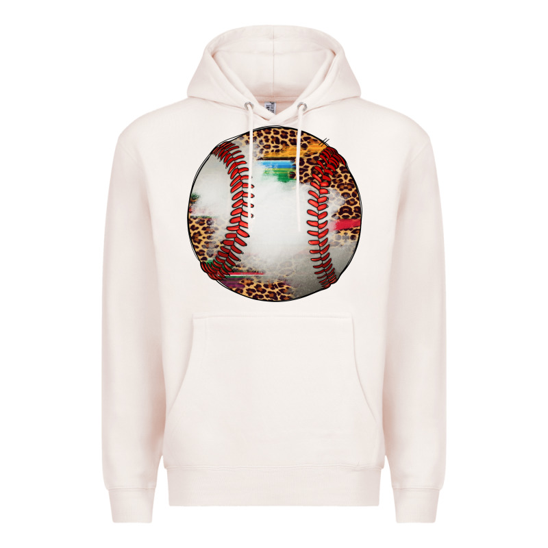 Western Baseball Leopard Serape Pattern Premium Hoodie by Artiststas | Teevron