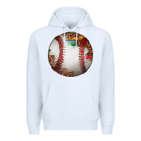White western baseball leopard serape pattern Premium Hoodie - Artiststas